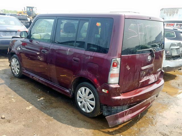 JTLKT334750178631 - 2005 TOYOTA SCION XB 栗色 照片 3