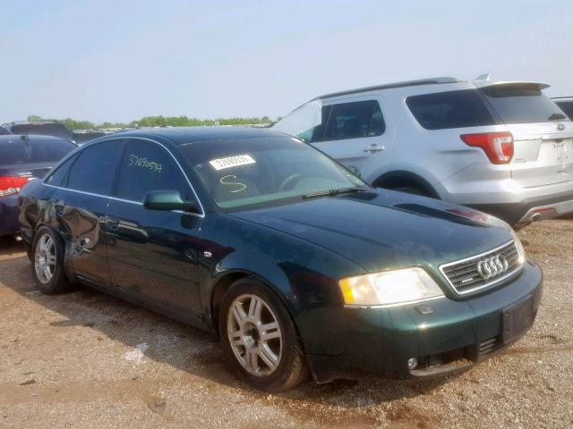 WAUED64B21N053468 - 2001 AUDI A6 2.7T QU GREEN photo 1