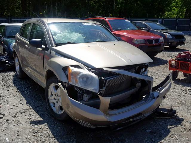 1B3HB48A59D225216 - 2009 DODGE CALIBER SX GOLD photo 1