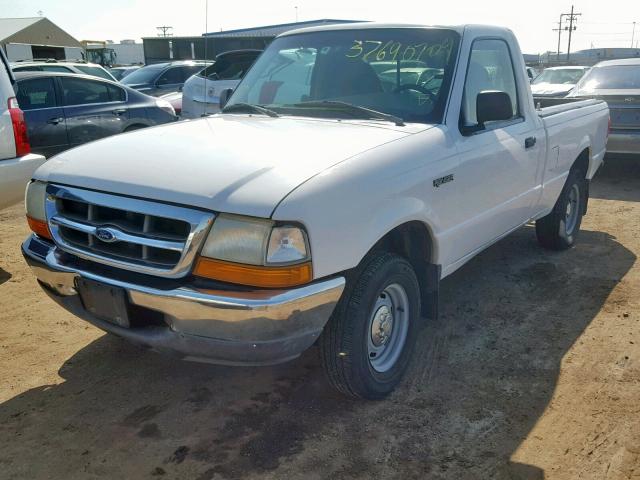 1FTYR10C9WUC13085 - 1998 FORD RANGER WHITE photo 2