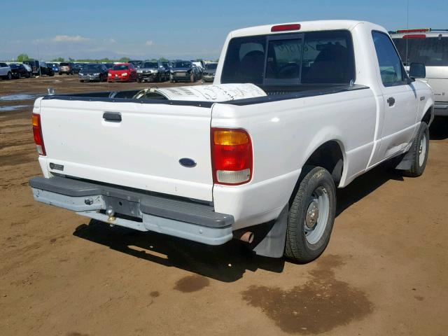 1FTYR10C9WUC13085 - 1998 FORD RANGER WHITE photo 4