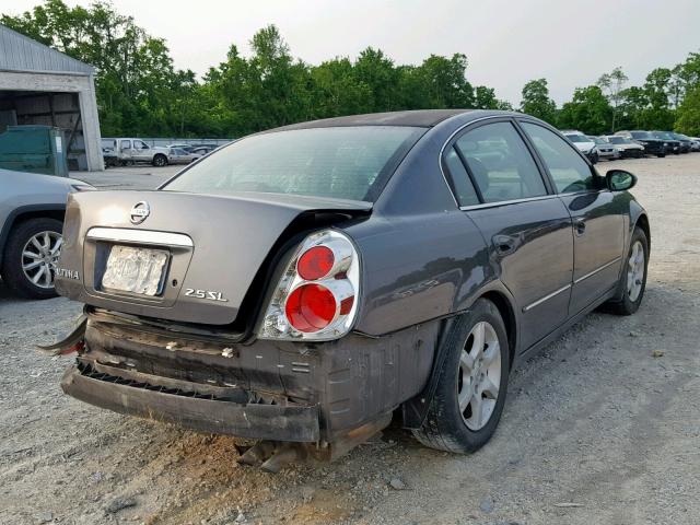 1N4AL11D35C187927 - 2005 NISSAN ALTIMA S GRAY photo 4