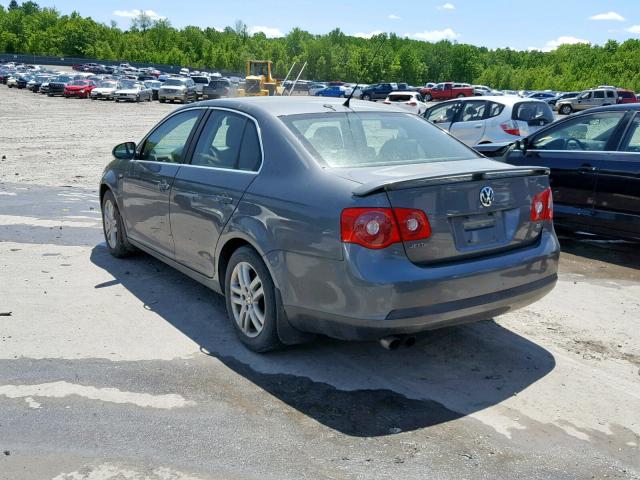 3VWEF71K07M185118 - 2007 VOLKSWAGEN JETTA WOLF GRAY photo 3