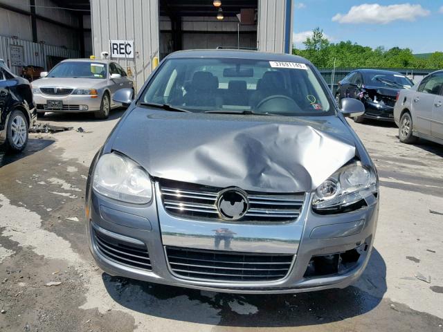 3VWEF71K07M185118 - 2007 VOLKSWAGEN JETTA WOLF GRAY photo 9