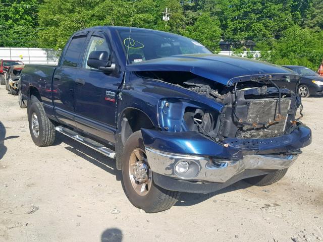 1D7KS28C17J553425 - 2007 DODGE RAM 2500 S BLUE photo 1