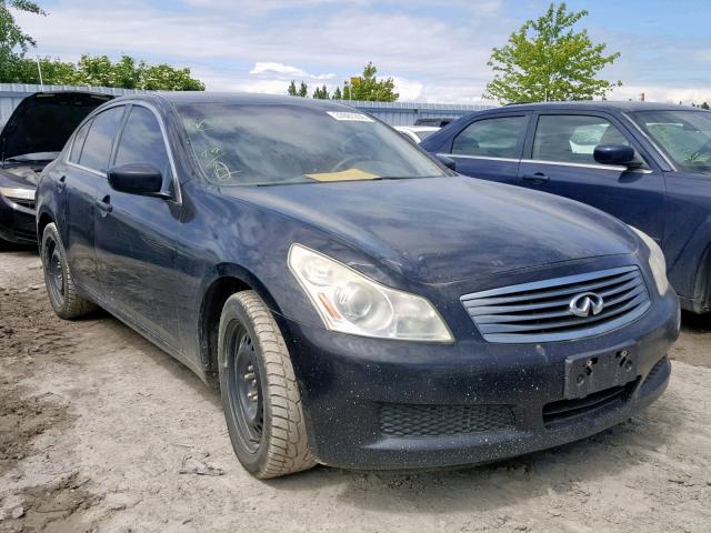 JNKCV61F09M362726 - 2009 INFINITI G37 BLACK photo 1