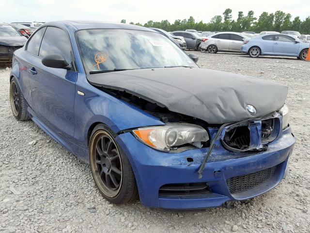 WBAUC73598VF22388 - 2008 BMW 135 I BLUE photo 1