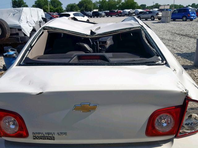 1G1ZG5E71CF371331 - 2012 CHEVROLET MALIBU LTZ თეთრი ფოტო 9