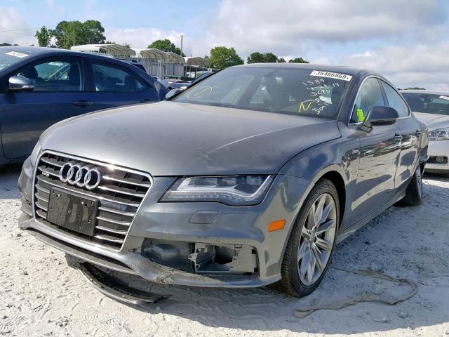 WAU2GAFC0CN128206 - 2012 AUDI A7 PRESTIG GRAY photo 2