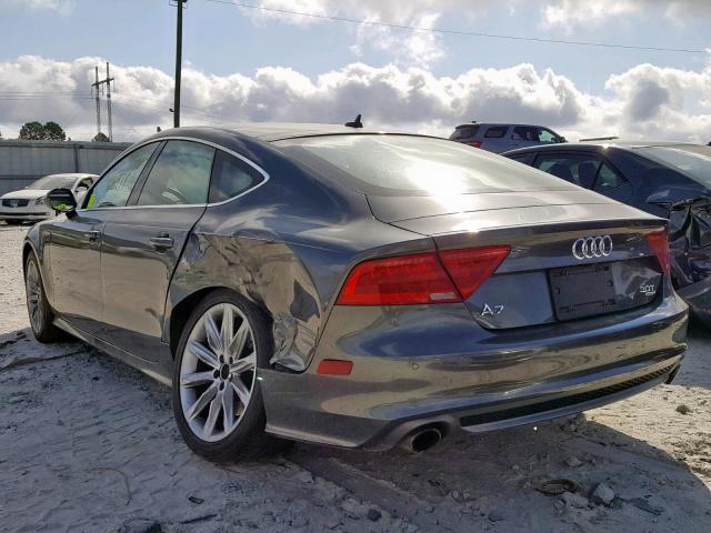 WAU2GAFC0CN128206 - 2012 AUDI A7 PRESTIG GRAY photo 3