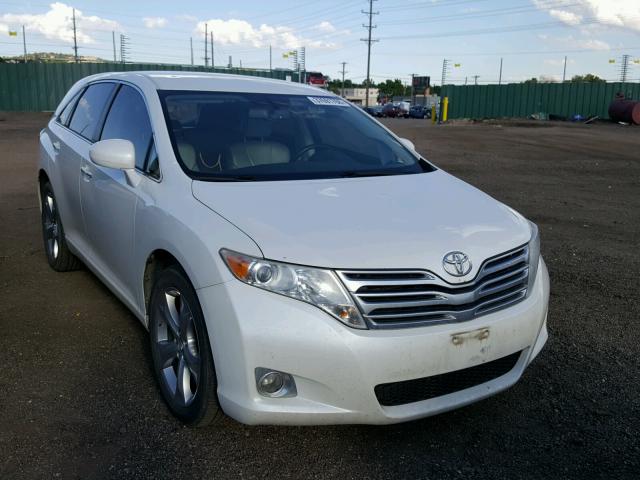 4T3BK11A89U003804 - 2009 TOYOTA VENZA WHITE photo 1