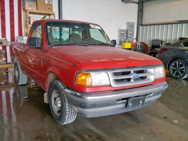 1FTCR10A8TPB35157 - 1996 FORD RANGER RED photo 1
