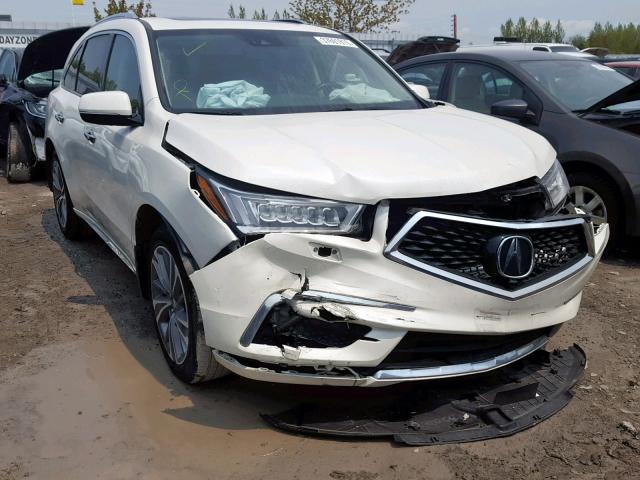 5FRYD4H89HB506950 - 2017 ACURA MDX ADVANC WHITE photo 1