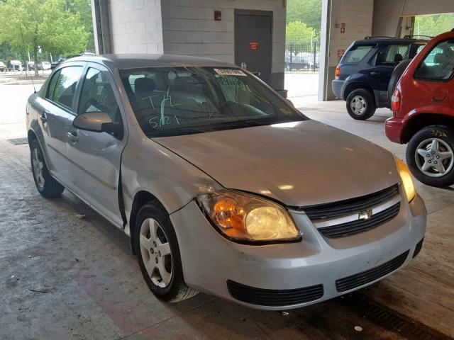 1G1AL55F877228120 - 2007 CHEVROLET COBALT LT SILVER photo 9