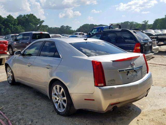 1G6DT57V680142567 - 2008 CADILLAC CTS HI FEA GRAY photo 3