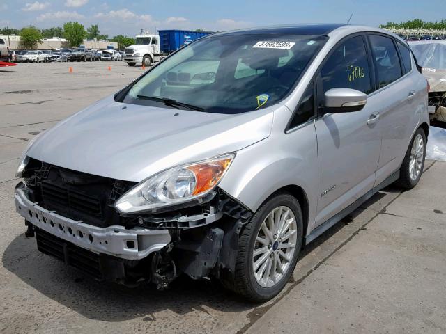 1FADP5BU9DL545683 - 2013 FORD C-MAX SEL SILVER photo 2