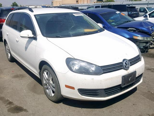 3VWPL7AJ6DM695834 - 2013 VOLKSWAGEN JETTA TDI WHITE photo 1