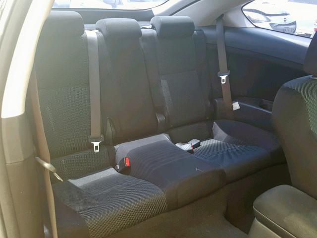 JTKDE167580262260 - 2008 TOYOTA SCION TC შავი ფოტო 6
