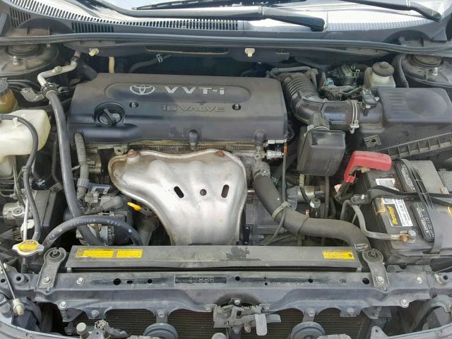 JTKDE167580262260 - 2008 TOYOTA SCION TC შავი ფოტო 7
