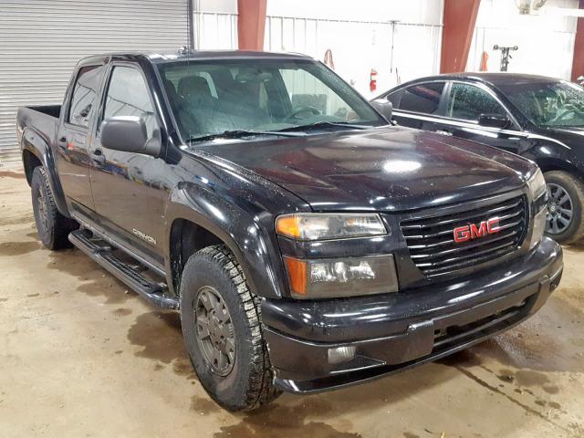 1GTDT136348174389 - 2004 GMC CANYON BLACK photo 1