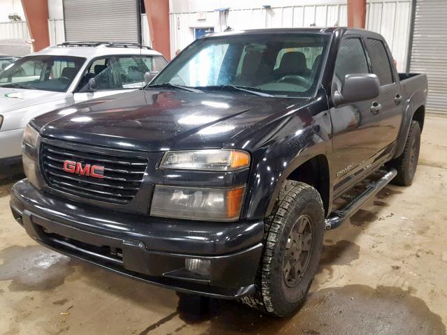 1GTDT136348174389 - 2004 GMC CANYON BLACK photo 2