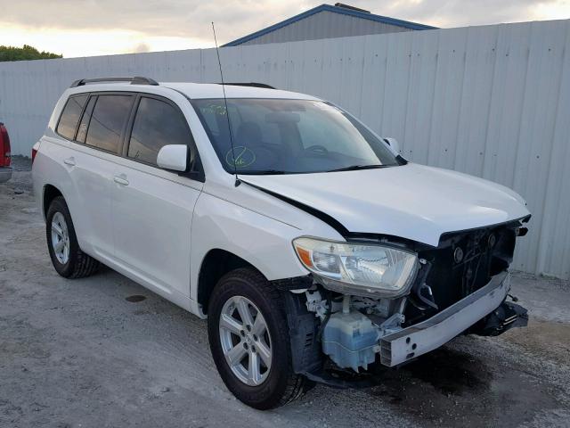 JTEES41A182089488 - 2008 TOYOTA HIGHLANDER WHITE photo 1