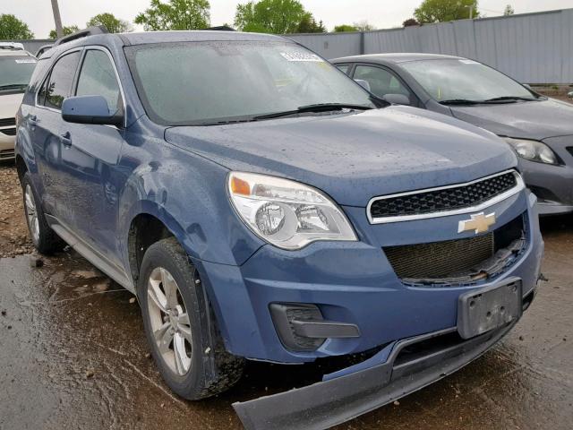 2CNALDEC7B6478427 - 2011 CHEVROLET EQUINOX LT BLUE photo 1