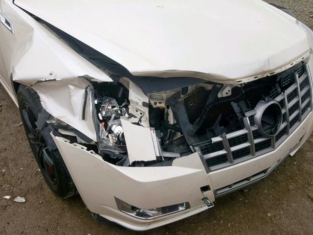 1G6DL1E34C0121381 - 2012 CADILLAC CTS PERFOR WHITE photo 9