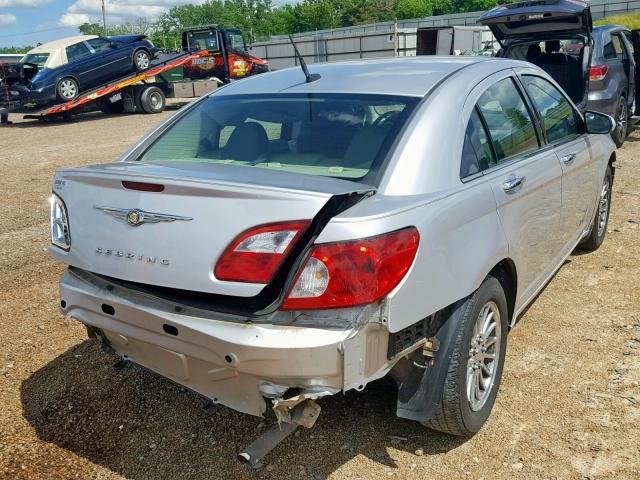 1C3LC66K47N537147 - 2007 CHRYSLER SEBRING LI SILVER photo 4