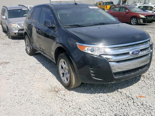 2FMDK4GC7DBB38671 - 2013 FORD EDGE SE BLACK photo 1