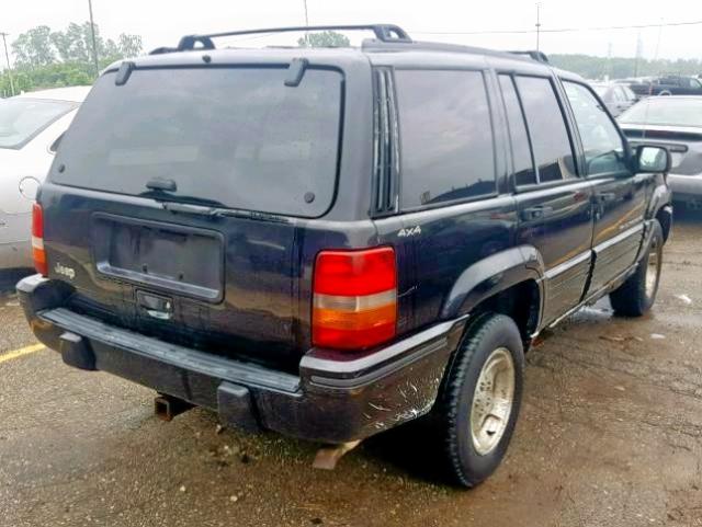 1J4GZ48S6WC167983 - 1998 JEEP GRAND CHER BLACK photo 4