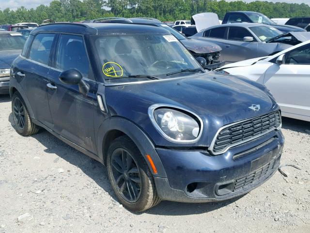 WMWZC5C57DWM15674 - 2013 MINI COOPER S C BLUE photo 1