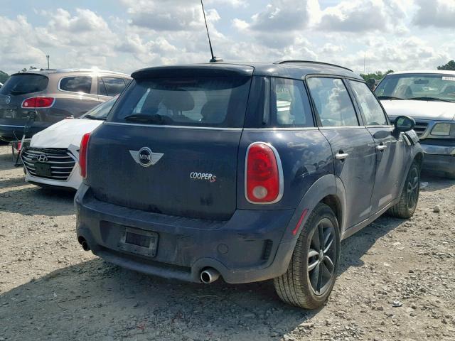 WMWZC5C57DWM15674 - 2013 MINI COOPER S C BLUE photo 4