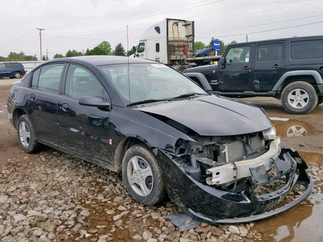 1G8AG52F85Z148585 - 2005 SATURN ION LEVEL BLACK photo 1