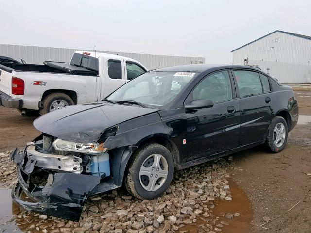 1G8AG52F85Z148585 - 2005 SATURN ION LEVEL BLACK photo 2