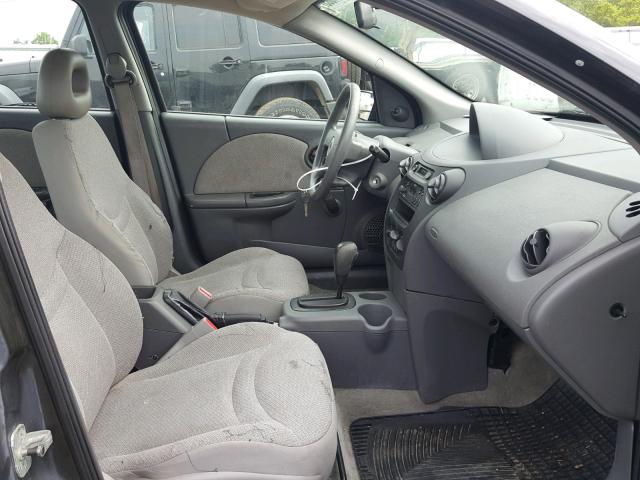1G8AG52F85Z148585 - 2005 SATURN ION LEVEL BLACK photo 5