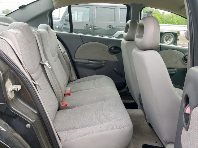 1G8AG52F85Z148585 - 2005 SATURN ION LEVEL BLACK photo 6