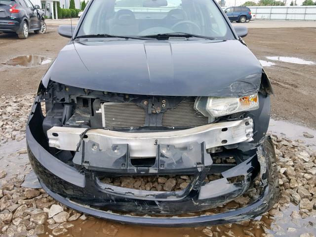 1G8AG52F85Z148585 - 2005 SATURN ION LEVEL BLACK photo 9