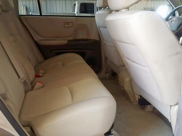 JTEGP21A760111873 - 2006 TOYOTA HIGHLANDER BEIGE photo 6