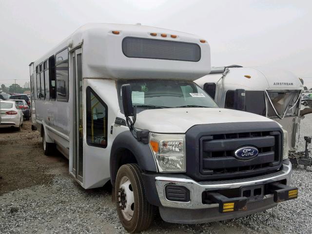 1FDGF5GY5DEA64450 - 2013 FORD F550 SUPER WHITE photo 1