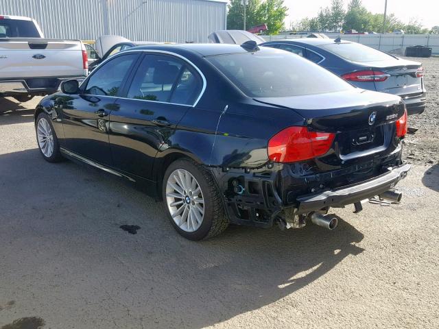 WBAPN7C53BA782112 - 2011 BMW 335 D BLACK photo 3