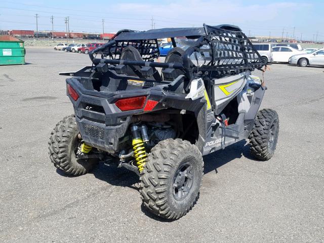 3NSVBE87XJH466619 - 2018 POLARIS RZR S 900 GRAY photo 4