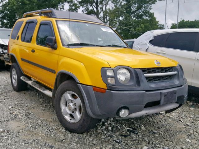 5N1ED28T33C660293 - 2003 NISSAN XTERRA XE YELLOW photo 1