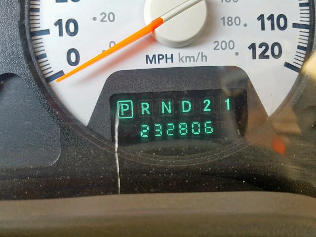 1D7KS28C87J515836 - 2007 DODGE RAM 2500 S ოქროსფერი ფოტო 8