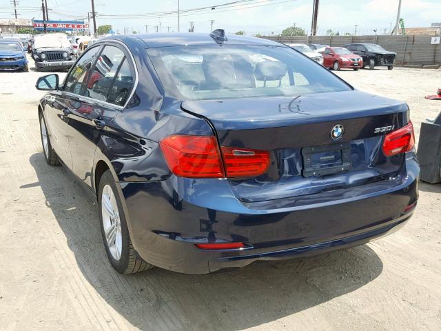 WBA8B9G31HNU57087 - 2017 BMW 330 I BLUE photo 3