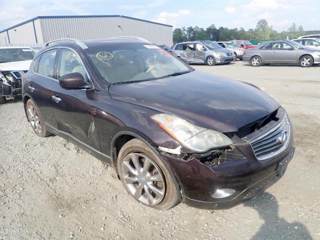 JNKAJ09F69M950876 - 2009 INFINITI EX35 BASE MAROON photo 1