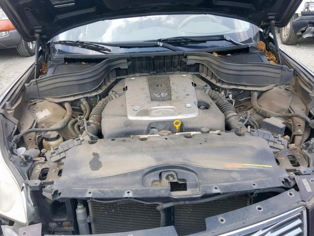 JNKAJ09F69M950876 - 2009 INFINITI EX35 BASE MAROON photo 7