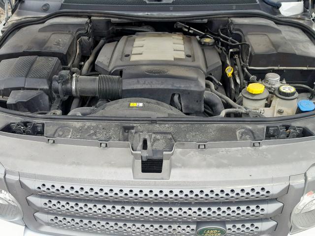 SALSK25488A120248 - 2008 LAND ROVER RANGE ROVE SILVER photo 7