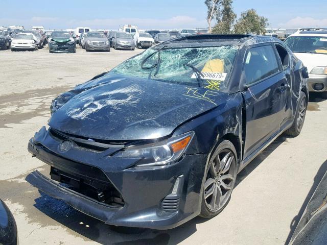JTKJF5C72GJ022345 - 2016 TOYOTA SCION TC ნაცრისფერი ფოტო 2