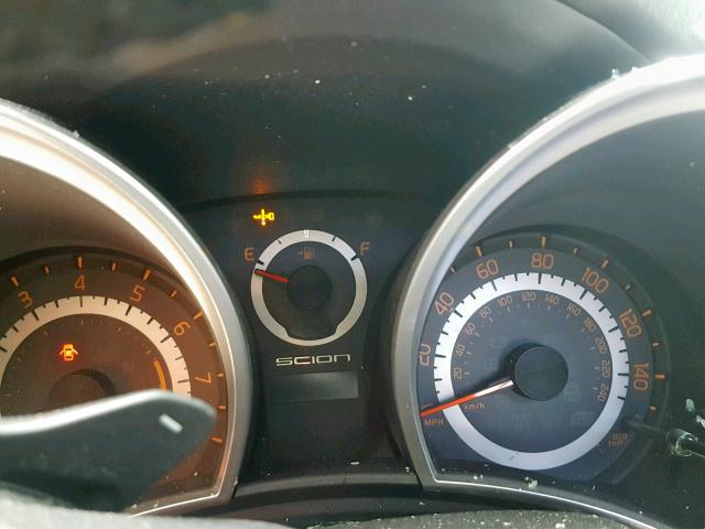 JTKJF5C72GJ022345 - 2016 TOYOTA SCION TC ნაცრისფერი ფოტო 8